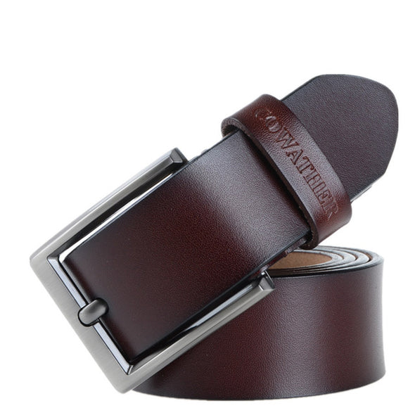 Ceinture en cuir véritable