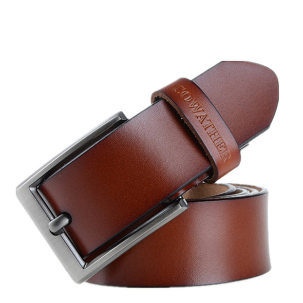 Ceinture en cuir véritable