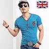 Hommes T-shirt - Col V