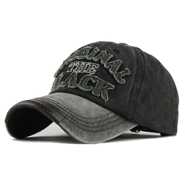 Casquette Letter Black