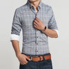 chemise en coton slim