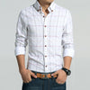 chemise en coton slim