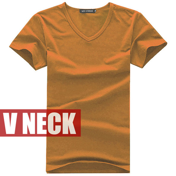 T-shirt Décontracté - col V