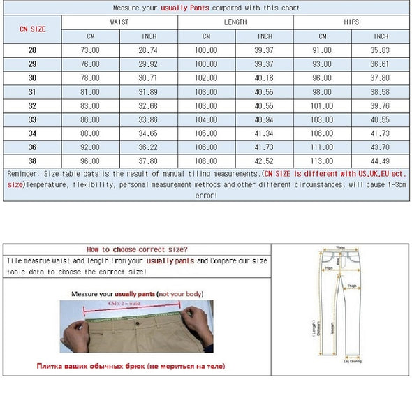 Pantalon droit Élasticité