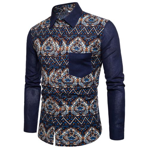 Chemise  Hawaïenne Manches Longues