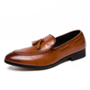 Chaussures De Luxe Britannique En Cuir